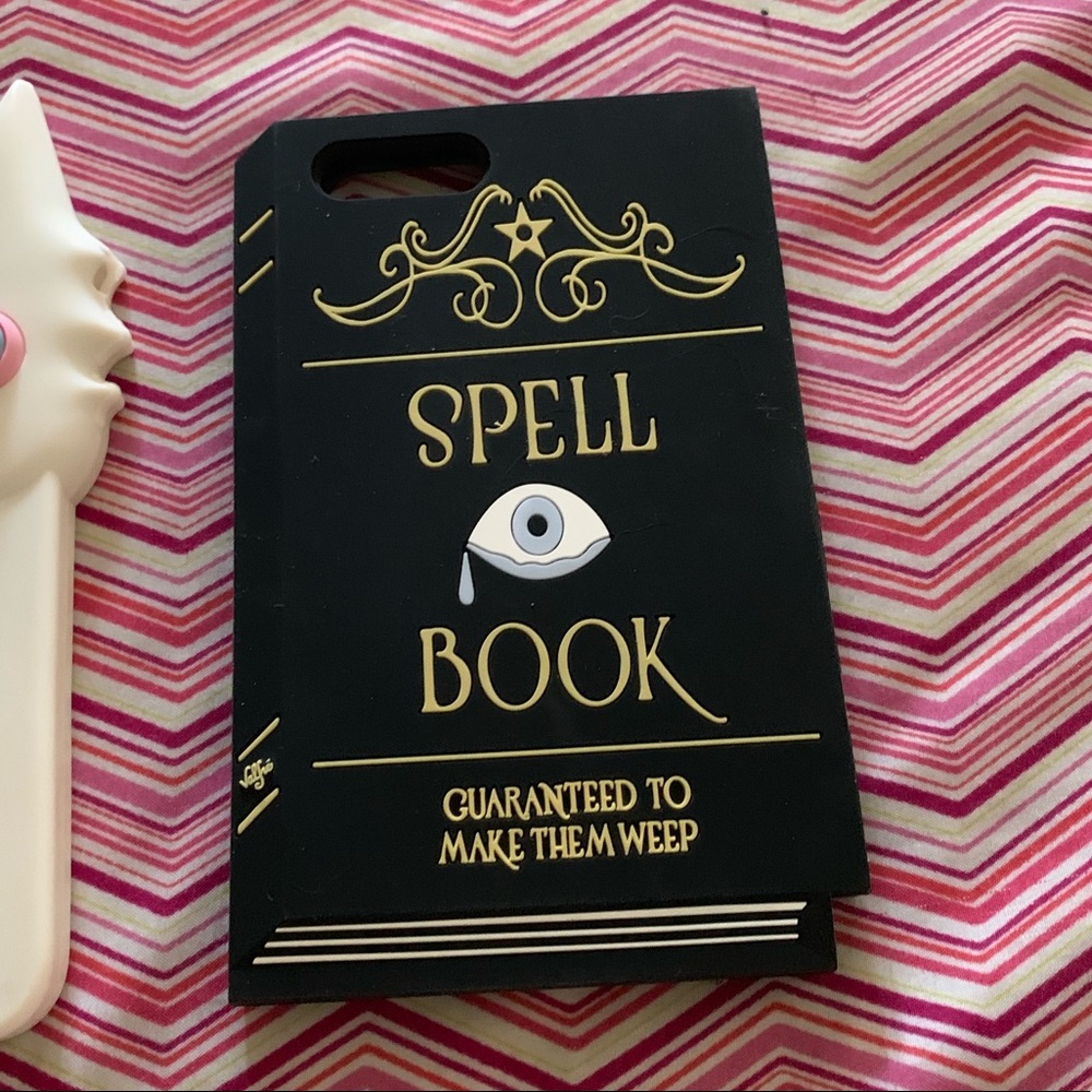 Authentic valfre spell book iPhone 7+ case!